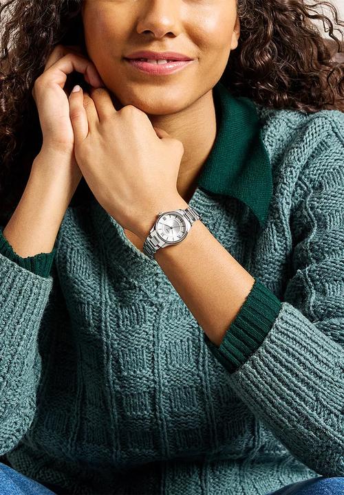 Fossil - Gilmore Three-Hand Stainless Steel ES5419 Watch - Silver