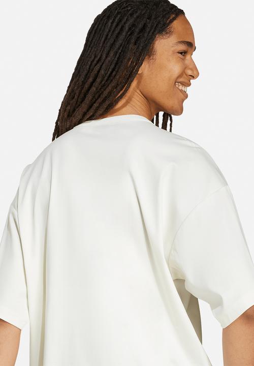 adidas Performance - Small Logo Tee - Off White