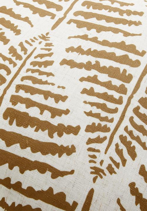 Sixth Floor - Fern Cushion Cover - Nat & Ecru