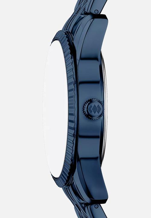 Fossil - Scarlette Three-Hand  Stainless Steel ES5476 Watch - Blue