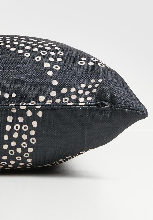 Sixth Floor - Leaf Cushion Cover - Black