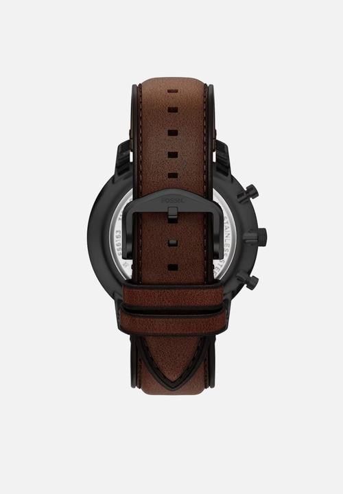 Fossil - Neutra Chronograph Leather FS6163 Watch - Brown