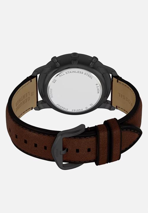 Fossil - Neutra Chronograph Leather FS6163 Watch - Brown