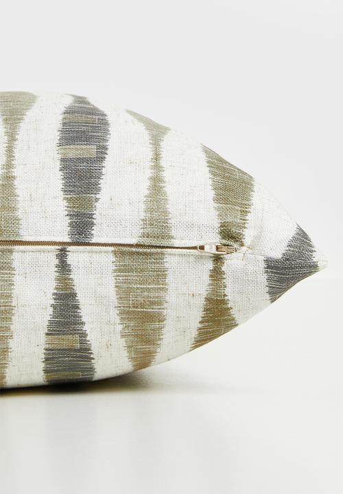 Sixth Floor - DNA Stripe Cushion Cover - Natural