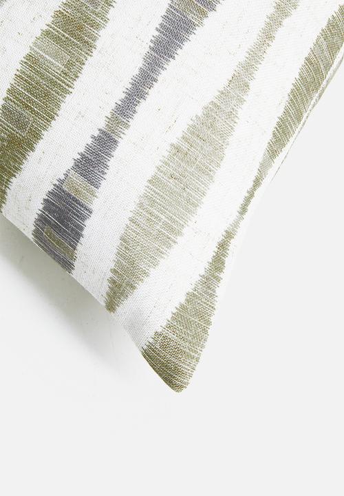 Sixth Floor - DNA Stripe Cushion Cover - Natural