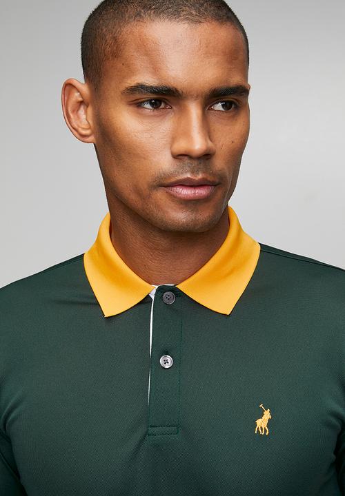 POLO - Mens Green Sports Golfer - Green