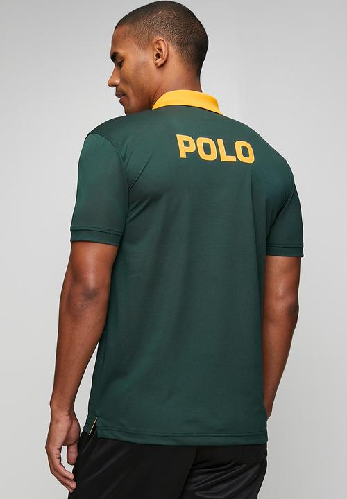 POLO - Mens Green Sports Golfer - Green