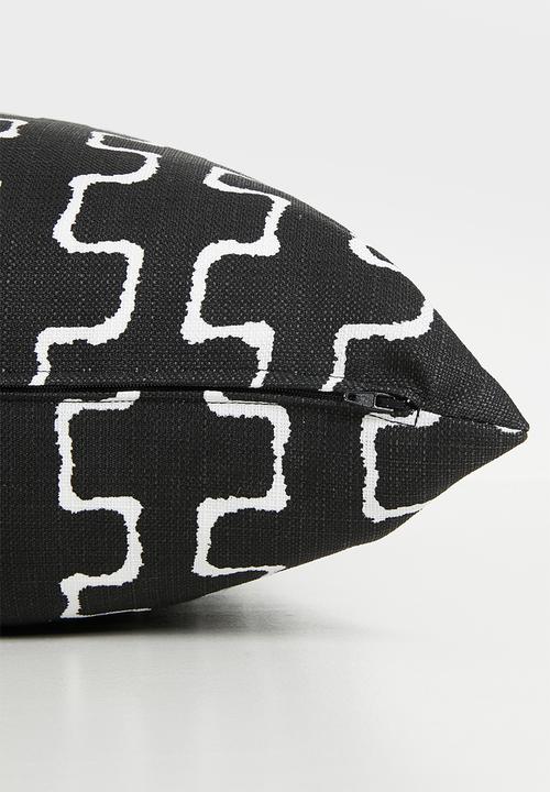 Sixth Floor - Retro Cushion Cover - Blk & White