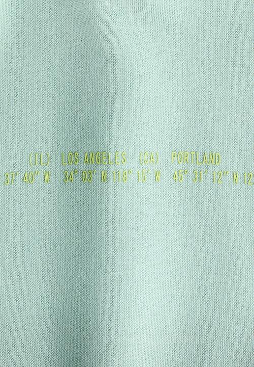 H&M - Hoodie - green/gradient