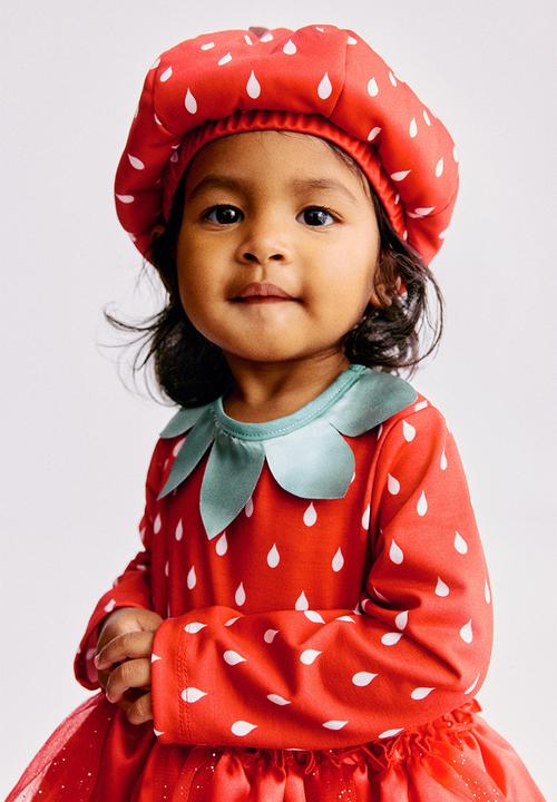 H&M - Fancy dress costume set - red/strawberry