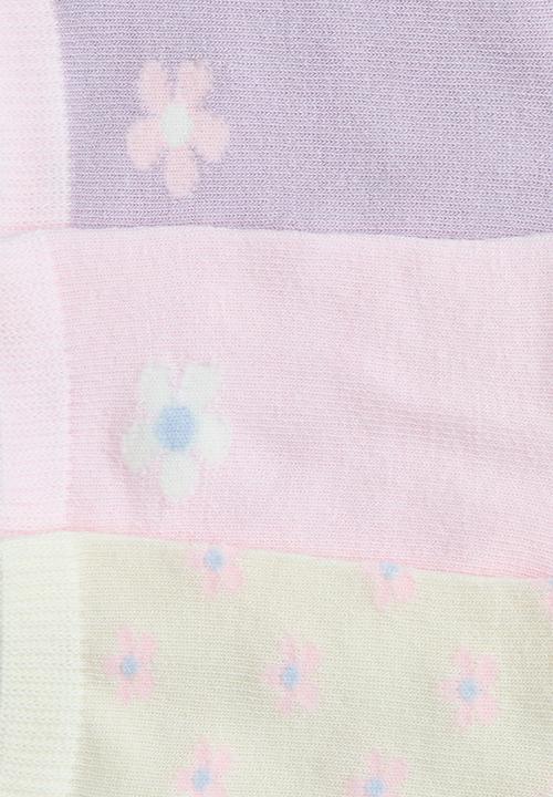H&M - 10-Pack socks - light pink/flowers