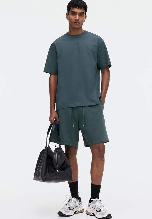 H&M - Relaxed fit t-shirt - dark teal