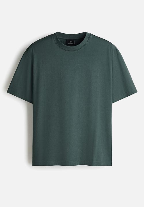 H&M - Relaxed fit t-shirt - dark teal