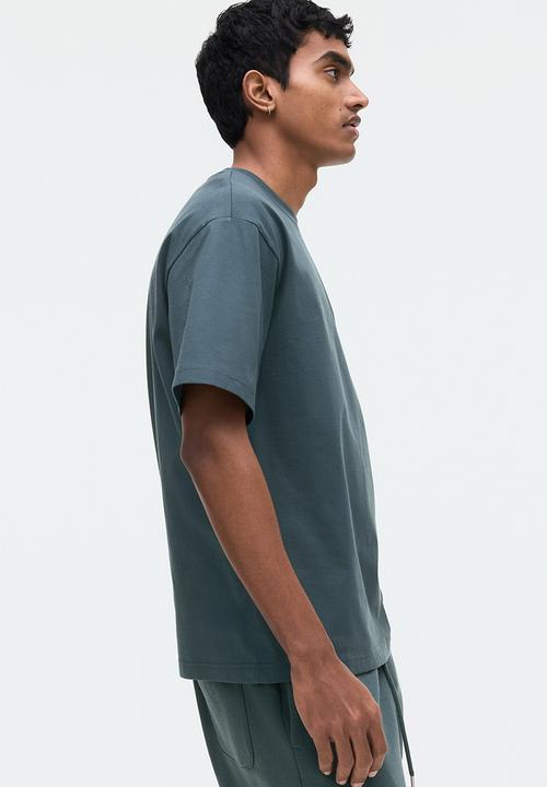 H&M - Relaxed fit t-shirt - dark teal