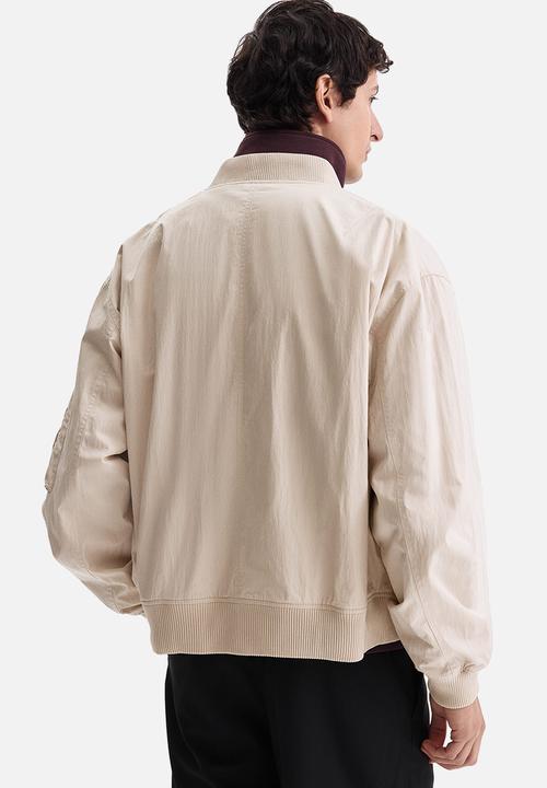 H&M - Bomber jacket - light beige