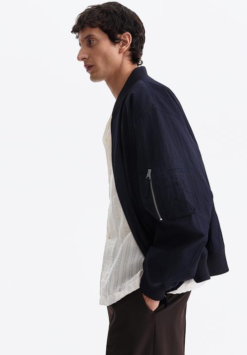 H&M - Bomber jacket - navy blue