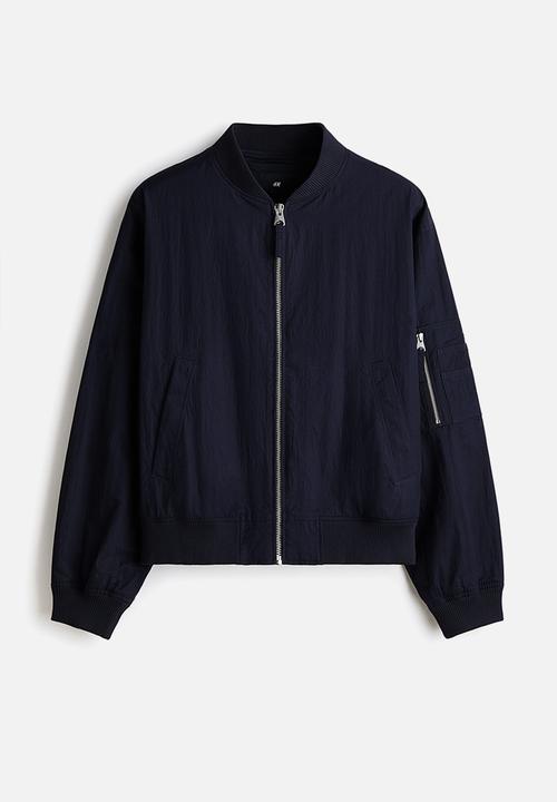 H&M - Bomber jacket - navy blue
