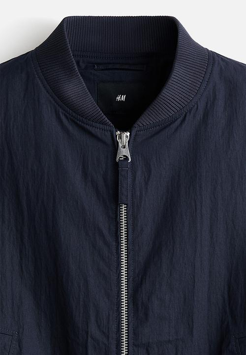 H&M - Bomber jacket - navy blue