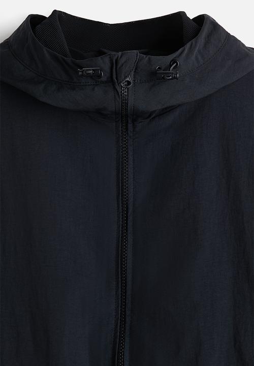 H&M - Water-repellent nylon windbreaker - black