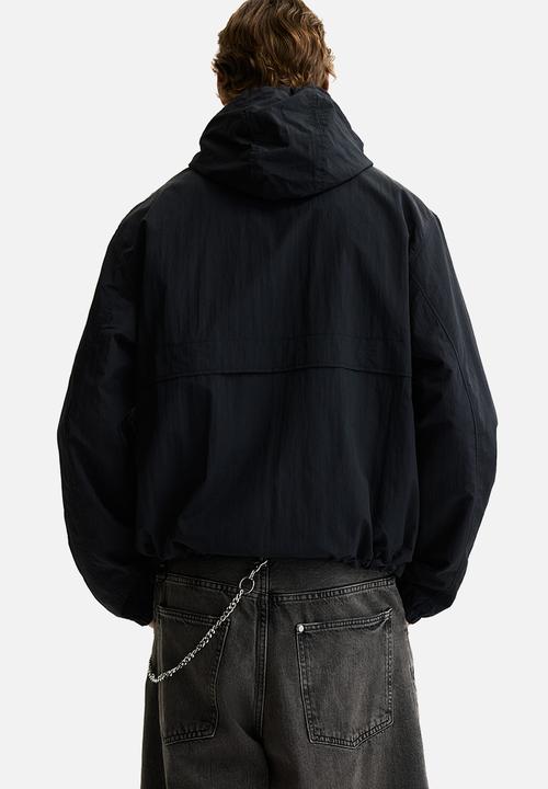 H&M - Water-repellent nylon windbreaker - black
