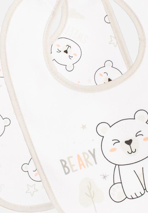 Character Group - 2 Pack jersey bibs - Bear