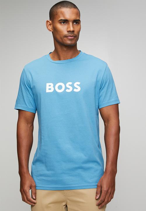 BOSS - T-Shirt RN - Turquoise/Aqua