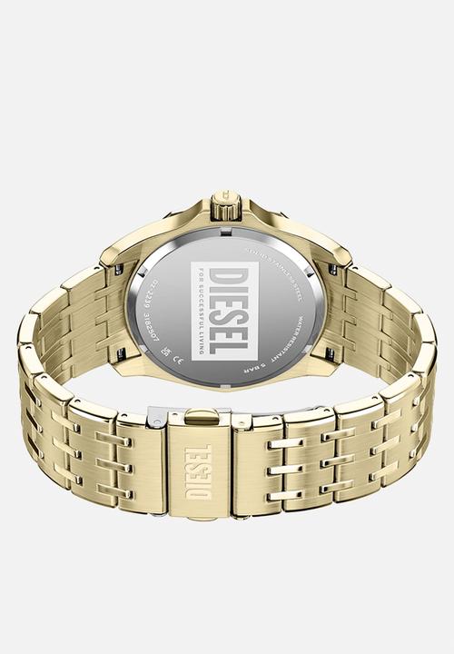 Diesel  - Diesel Stinger Three-Hand Gold-Tone Stainless Steel DZ2239 Watch - Gold