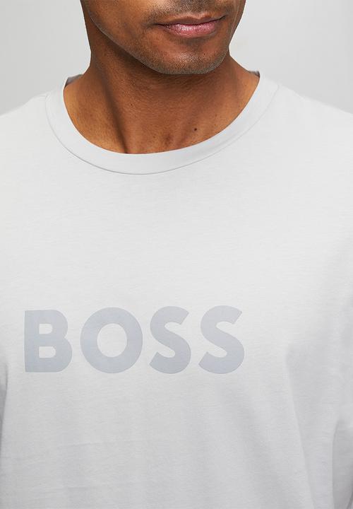 BOSS - T-shirt RN - Light Pastel Grey