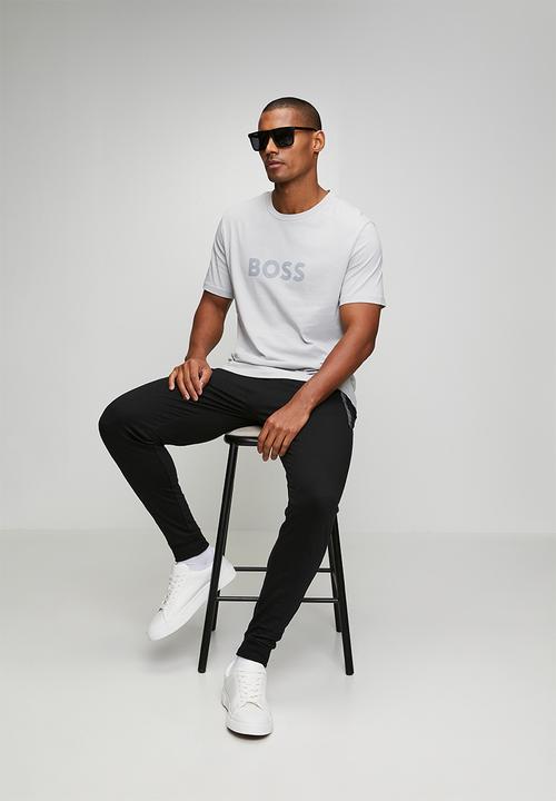BOSS - T-shirt RN - Light Pastel Grey