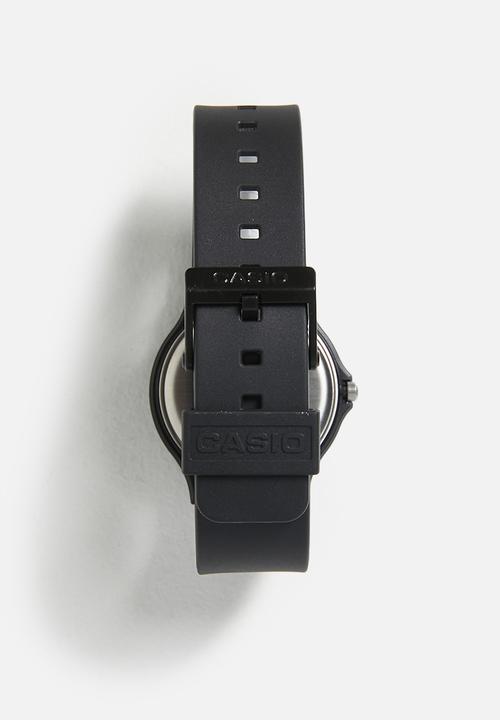 Casio - Analog Rnd Blk Dial Gold Lin - Black/Gold
