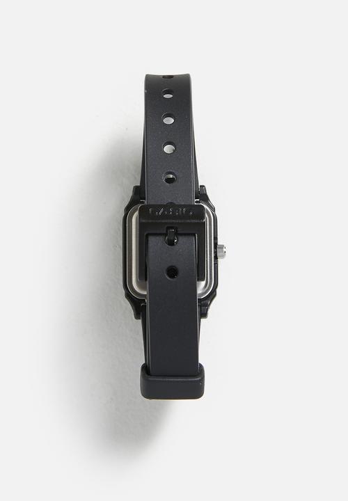 Casio - Analog Black Rect Black - Black