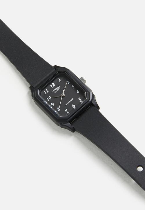 Casio - Analog Black Rect Black - Black
