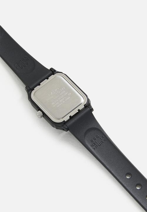 Casio - Analog Black Rect Black - Black