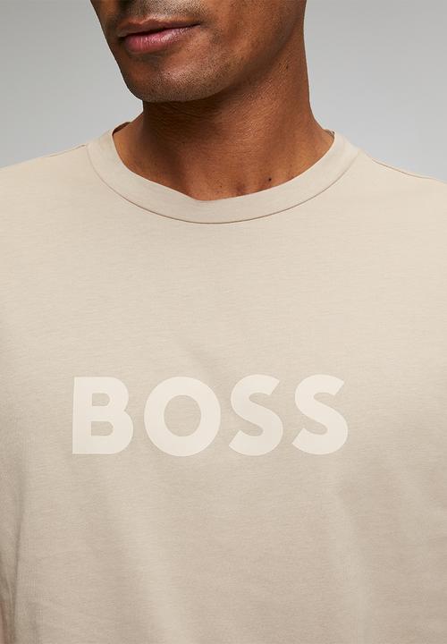 BOSS - T-shirt RN - Light Beige