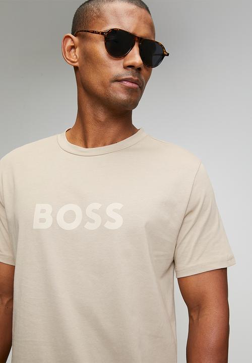 BOSS - T-shirt RN - Light Beige