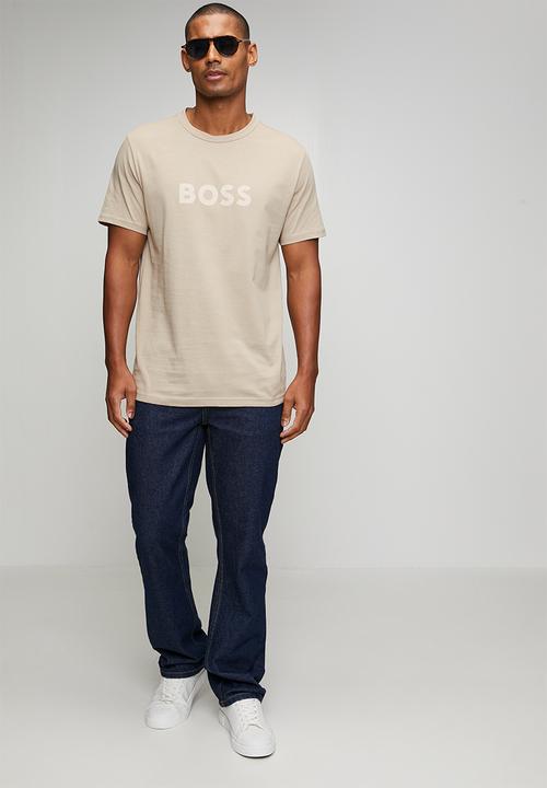 BOSS - T-shirt RN - Light Beige