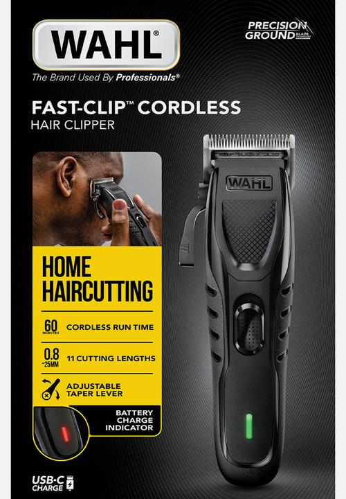WAHL - Fast Clip Recharge Rechargeable USB C Hair Clipper Kit