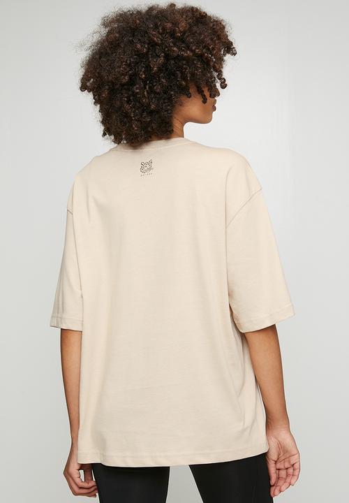adidas Performance - W Animal T - Crystal Linen