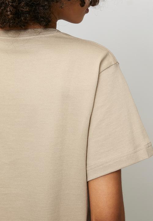 adidas Originals - Trefoil Boxy T W - Khaki Three/Khaki Six