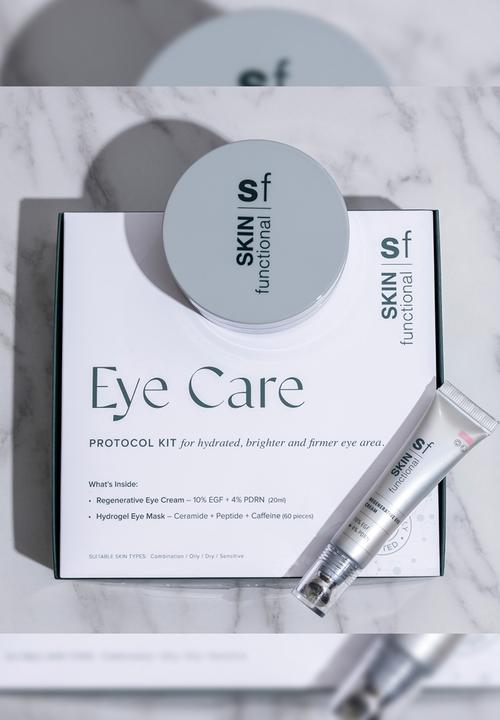 SKIN functional - Eye Care Protocol Kit - For hydrated, brighter and firmer eye area