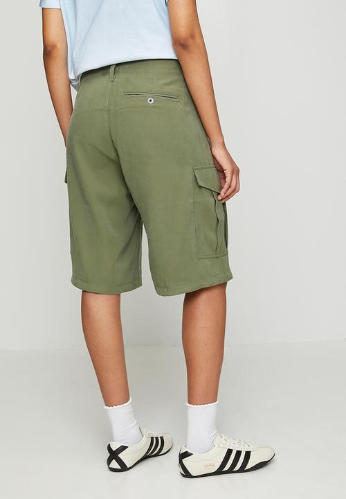 G-STAR - Bermuda cargo shorts wmn - four leaf clover