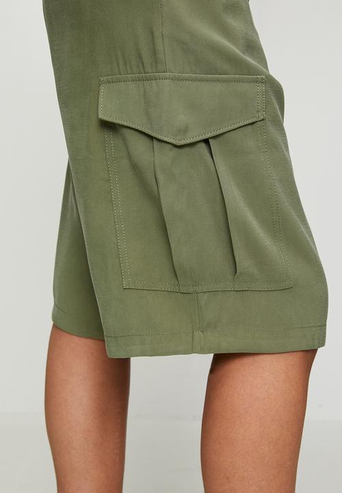 G-STAR - Bermuda cargo shorts wmn - four leaf clover