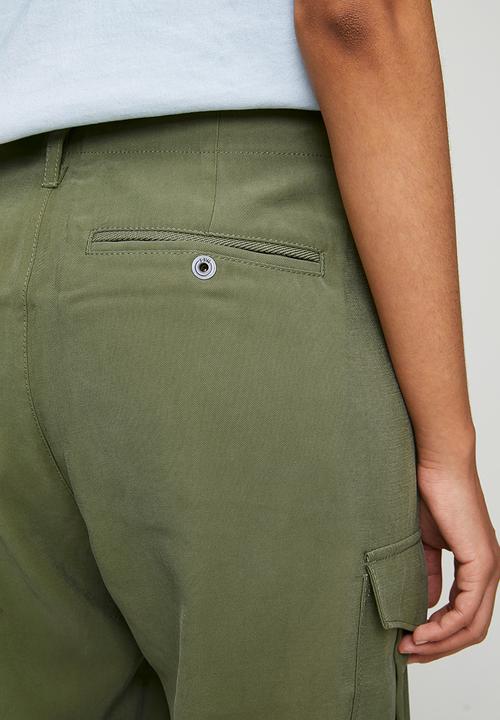 G-STAR - Bermuda cargo shorts wmn - four leaf clover
