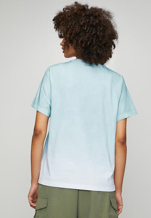 G-STAR - Sprayed hyper gr r t wmn - white/baby blue spray