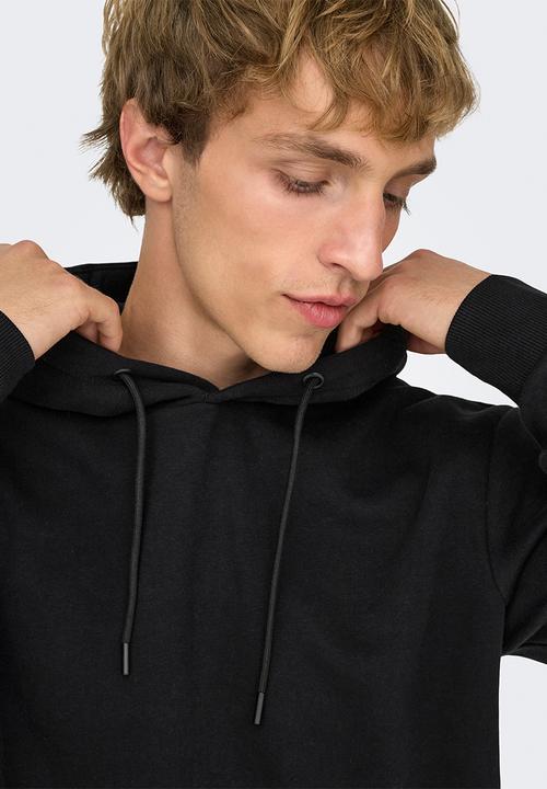 Only & Sons - ONSCERES Hoodie Sweat - Black