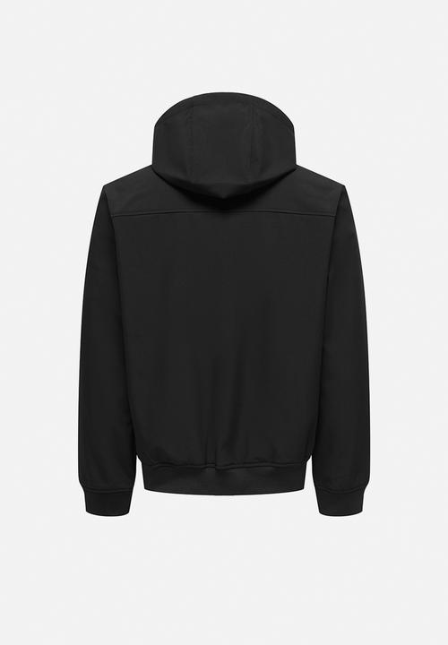 Only & Sons - ONSBOWIE Soft Shell Bomber - Black