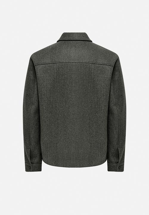 Only & Sons - ONSCONNOR Life Jacket Otw - Grey