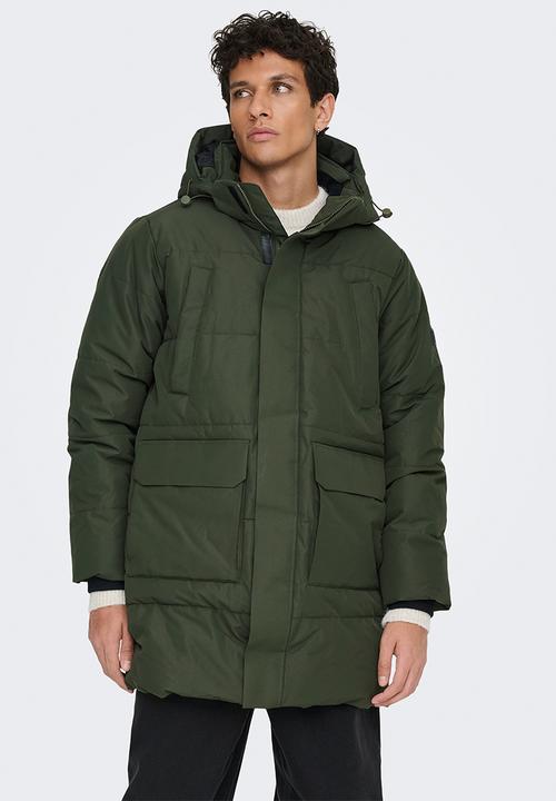 Only & Sons - ONSCAM Parka Otw - Forest Night