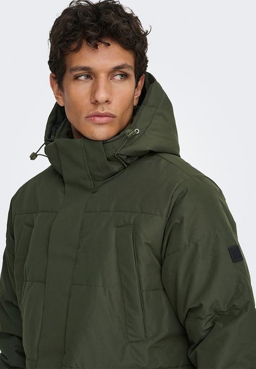 Only & Sons - ONSCAM Parka Otw - Forest Night