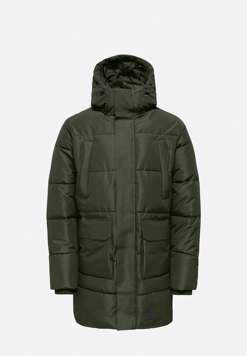 Only & Sons - ONSCAM Parka Otw - Forest Night